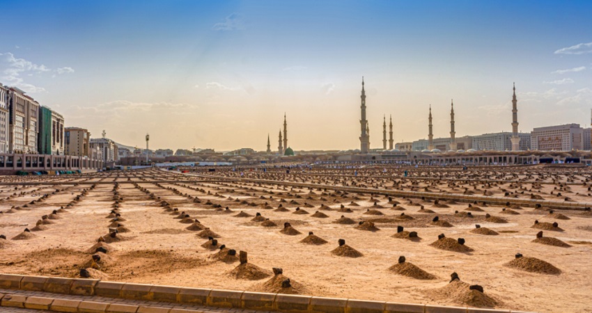 Jannatul Baqi cemetery in Madinah al-Munawwarah